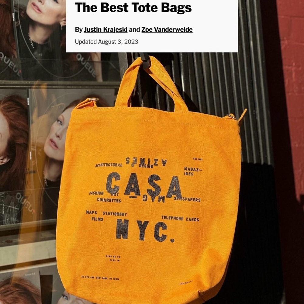 CASA MAGAZINE NYC X BAGGU